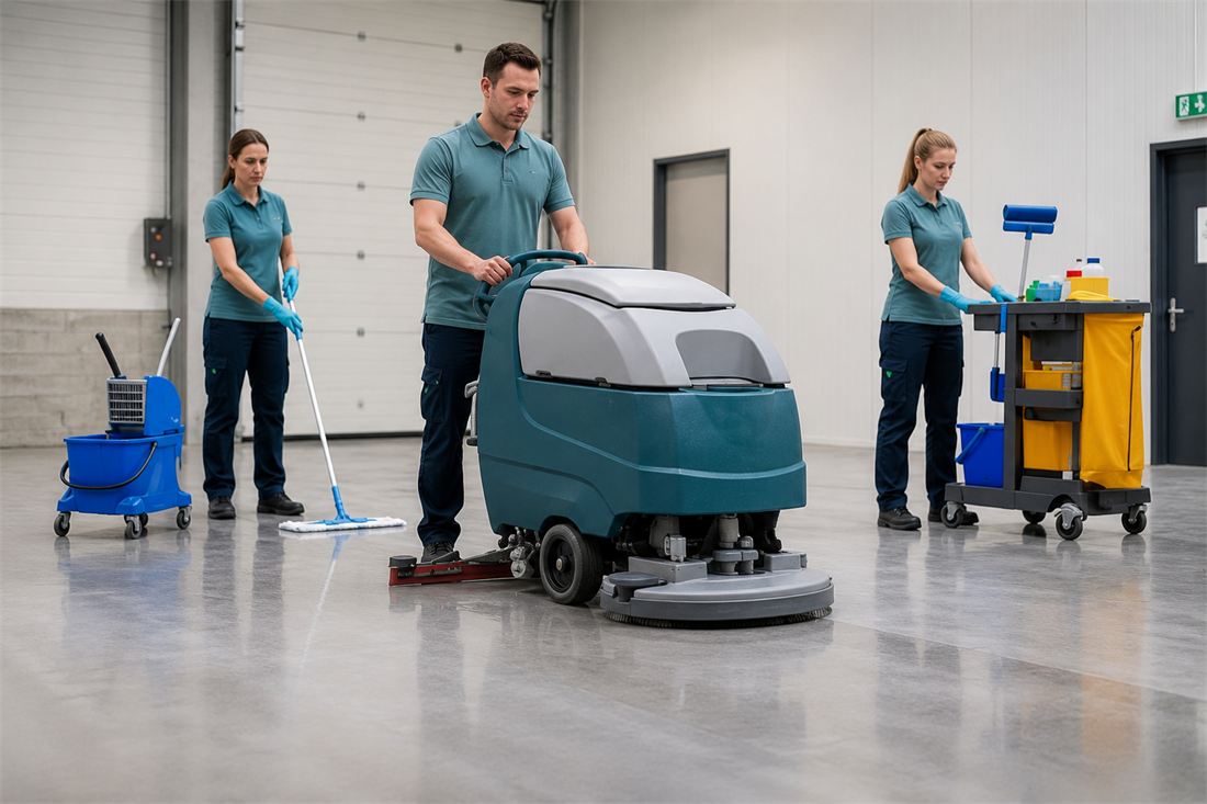 Het team van Sezay Schoonmaakbedrijf